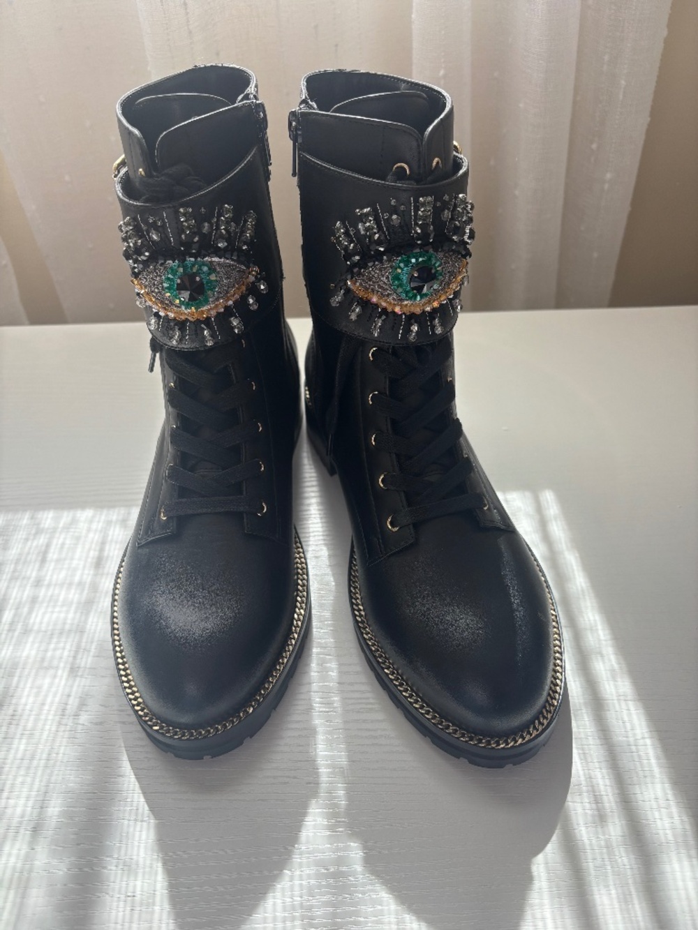 Kurt Geiger Sutton eye boots